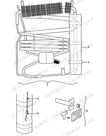 Взрыв-схема холодильника Electrolux RM4237 - Схема узла C20 Cold, User manual E